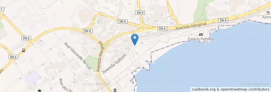 Mapa de ubicacion de CSC-00003 en Portugal, Área Metropolitana De Lisboa, Lisbon, Grande Lisboa, Cascais, Cascais E Estoril.