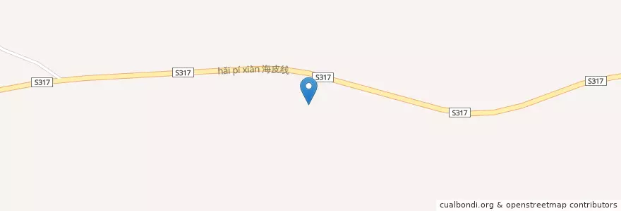 Mapa de ubicacion de 丰荣街道 en چین, لیائونینگ, 大连市, 普兰店区, 丰荣街道.