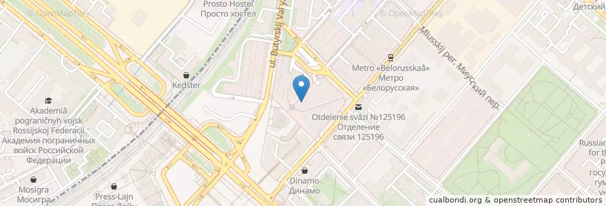 Mapa de ubicacion de Торро Гриль en Rusland, Centraal Federaal District, Moskou, Центральный Административный Округ, Тверской Район.
