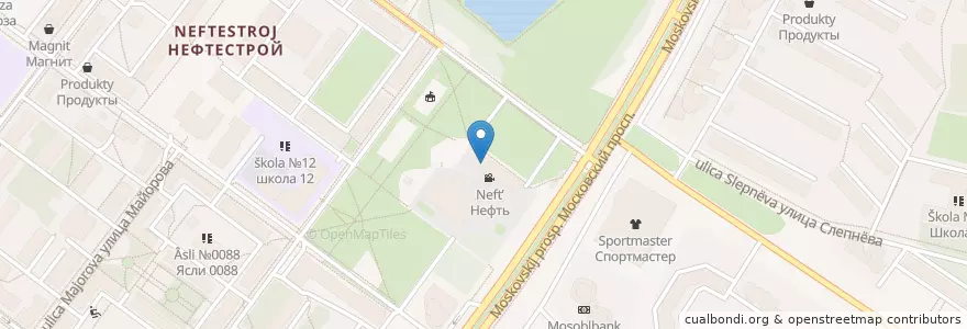 Mapa de ubicacion de Библиотека - филиал № 11 им. Г. С. Лебедева en Russia, Central Federal District, Yaroslavl Oblast, Yaroslavsky District, Yaroslavl.
