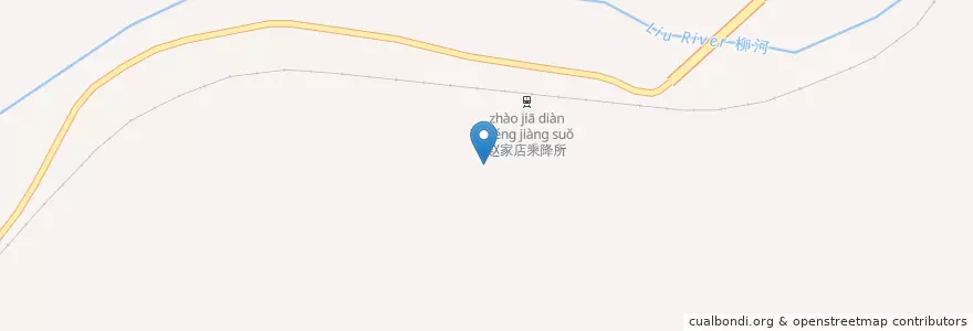 Mapa de ubicacion de 李家营镇 en Cina, Hebei, 承德市, 兴隆县, 李家营镇.