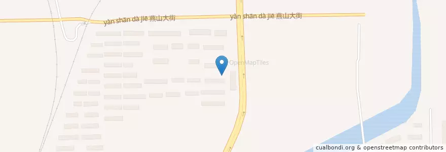Mapa de ubicacion de 东环路街道 en Китай, Хэбэй, 秦皇岛市, 海港区, 东环路街道.