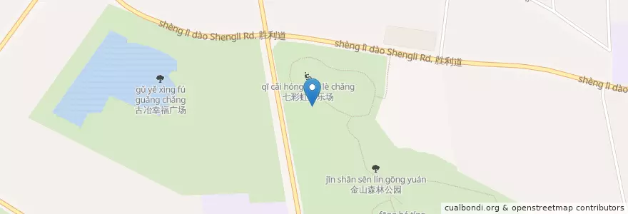 Mapa de ubicacion de 京华街道 en 中国, 河北省, 唐山市, 古冶区, 京华街道.