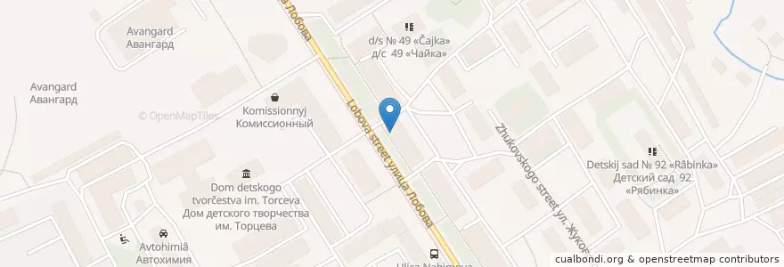 Mapa de ubicacion de Аптека Первая en ロシア, 北西連邦管区, Мурманская Область, Городской Округ Мурманск.