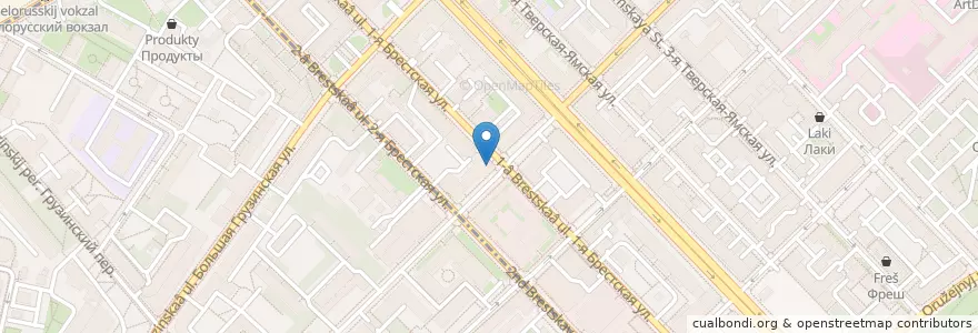 Mapa de ubicacion de Simple Smile en Russie, District Fédéral Central, Moscou, Центральный Административный Округ, Тверской Район.