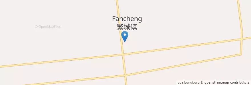 Mapa de ubicacion de 繁峙县居民办事处 en 중국, 산시성, 신저우 시, 繁峙县, 繁峙县.