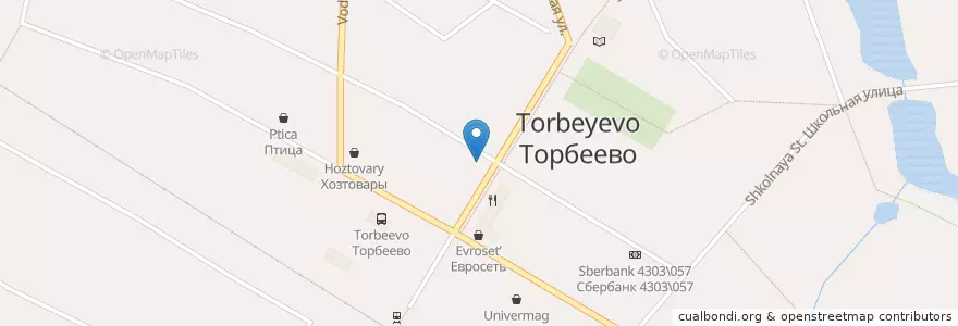 Mapa de ubicacion de Междугородный телефон en Russia, Volga Federal District, Republic Of Mordovia, Torbeyevsky District, Торбеевское Городское Поселение.