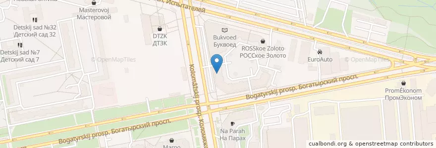 Mapa de ubicacion de Beer House en Russie, District Fédéral Du Nord-Ouest, Oblast De Léningrad, Saint-Pétersbourg, Приморский Район, Округ Комендантский Аэродром.