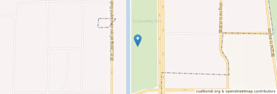 Mapa de ubicacion de 北街街道 en 中国, 山西省, 大同市, 平城区, 北街街道.