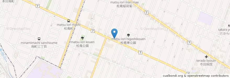 Mapa de ubicacion de 天理教吉祥寺分教会 en اليابان, 東京都, 杉並区.
