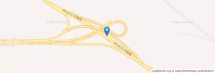 Mapa de ubicacion de 黄陵街道 en Cina, Shanxi, 太原市, 小店区, 黄陵街道.