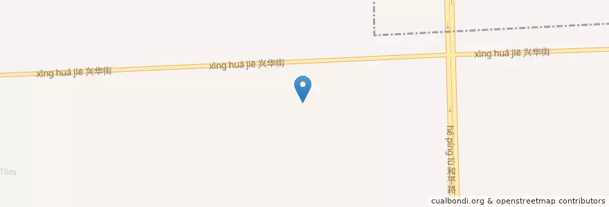 Mapa de ubicacion de 万柏林街道 en 中国, 山西省, 太原市, 万柏林区, 万柏林街道.