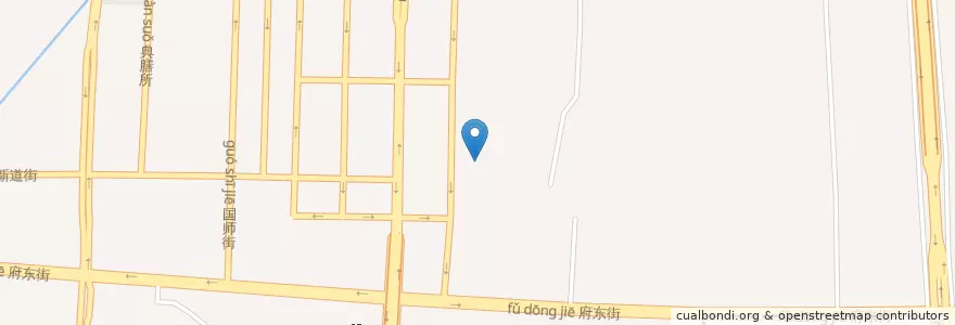 Mapa de ubicacion de 杏花岭街道 en Китай, Шаньси, 太原市, 杏花岭区, 杏花岭街道.