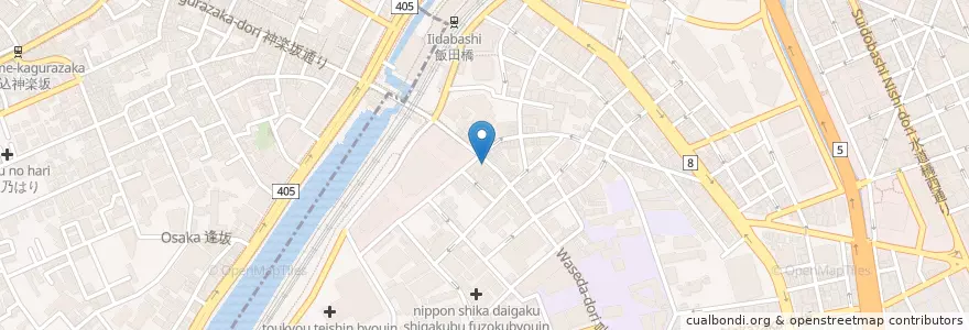 Mapa de ubicacion de CoCo壱番屋 en Japonya, 東京都, 千代田区.