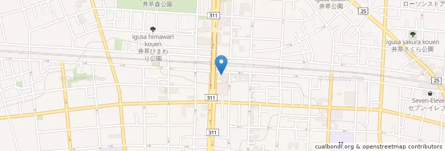 Mapa de ubicacion de マツモトキヨシ en Japão, Tóquio, 杉並区.