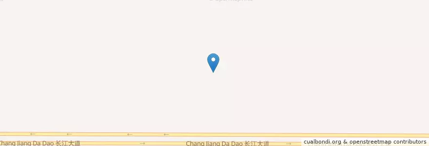 Mapa de ubicacion de 开发区峨嵋大街街道 en 中国, 河南省, 安阳市, 文峰区, 开发区峨嵋大街街道.