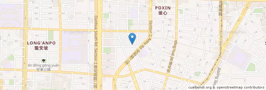 Mapa de ubicacion de MOS Burger en تايوان, تايبيه الجديدة, تايبيه, 大安區.