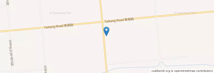 Mapa de ubicacion de 太康东路街道 en China, Henan, 洛阳市, 洛龙区, 太康东路街道.