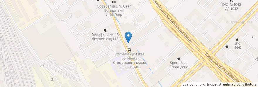 Mapa de ubicacion de Женская консультация №15 en Rusland, Centraal Federaal District, Moskou, Центральный Административный Округ, Красносельский Район.