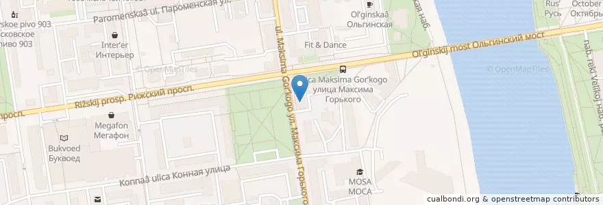 Mapa de ubicacion de Имидж en ロシア, 北西連邦管区, プスコフ州, Псковский Район, Городской Округ Псков.