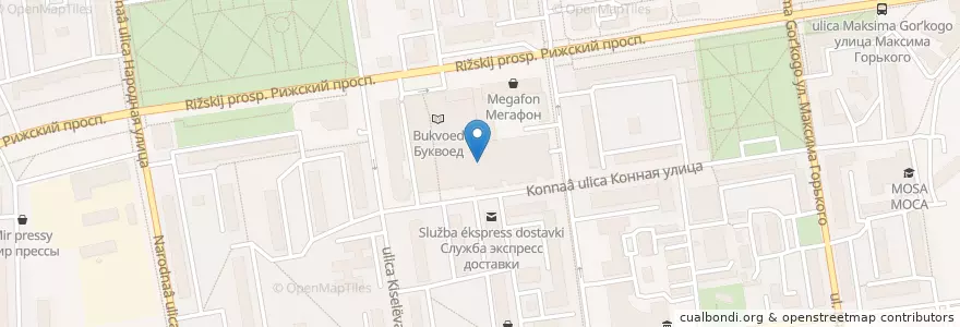 Mapa de ubicacion de Лидер en ロシア, 北西連邦管区, プスコフ州, Псковский Район, Городской Округ Псков.
