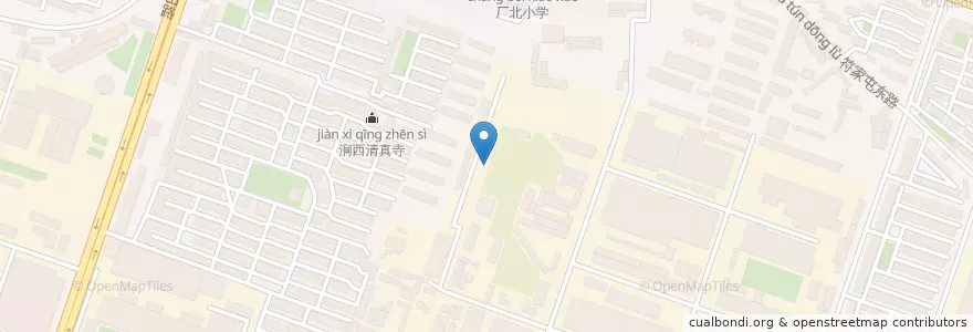 Mapa de ubicacion de 天津路街道 en چین, استان هنان, 洛阳市, 涧西区, 天津路街道.