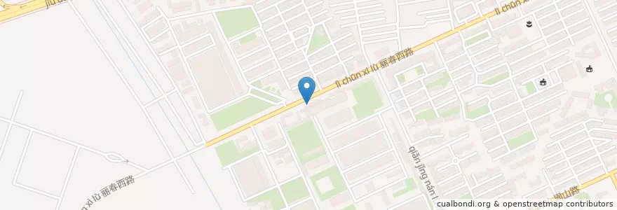 Mapa de ubicacion de 周山路街道 en China, Henan, 洛阳市, 涧西区, 周山路街道.