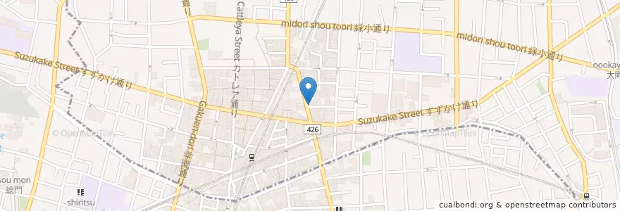 Mapa de ubicacion de 自由が丘キリスト集会 en Giappone, Tokyo, 目黒区.