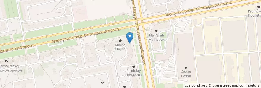 Mapa de ubicacion de Мирта en Rusia, Северо-Западный Федеральный Округ, Óblast De Leningrado, San Petersburgo, Приморский Район, Округ Комендантский Аэродром.