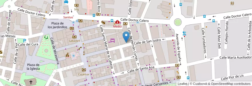 Mapa de ubicacion de A Tempo Escuela de Música y Movimiento en إسبانيا, منطقة مدريد, منطقة مدريد, Área Metropolitana De Madrid Y Corredor Del Henares, Majadahonda.
