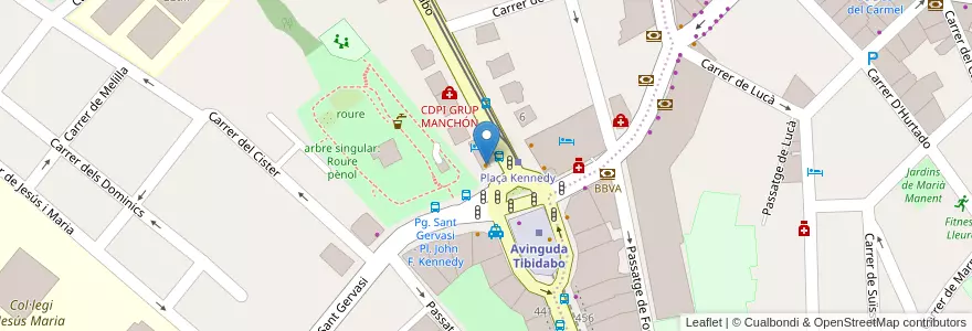 Mapa de ubicacion de ABaC en 西班牙, Catalunya, Barcelona, Barcelonès, Barcelona.