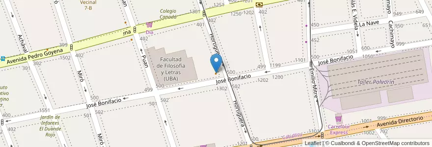 Mapa de ubicacion de Abelardo, Caballito en 阿根廷, Ciudad Autónoma De Buenos Aires, Comuna 7, 布宜诺斯艾利斯, Comuna 6.