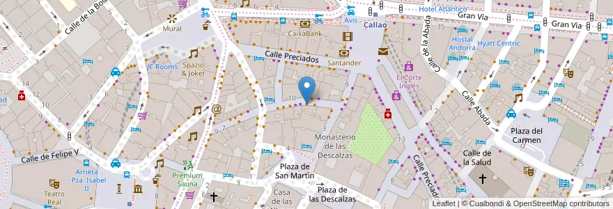 Mapa de ubicacion de Abonavida en 스페인, Comunidad De Madrid, Comunidad De Madrid, Área Metropolitana De Madrid Y Corredor Del Henares, 마드리드.