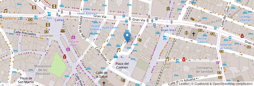 Mapa de ubicacion de Abrasador en إسبانيا, منطقة مدريد, منطقة مدريد, Área Metropolitana De Madrid Y Corredor Del Henares, مدريد.