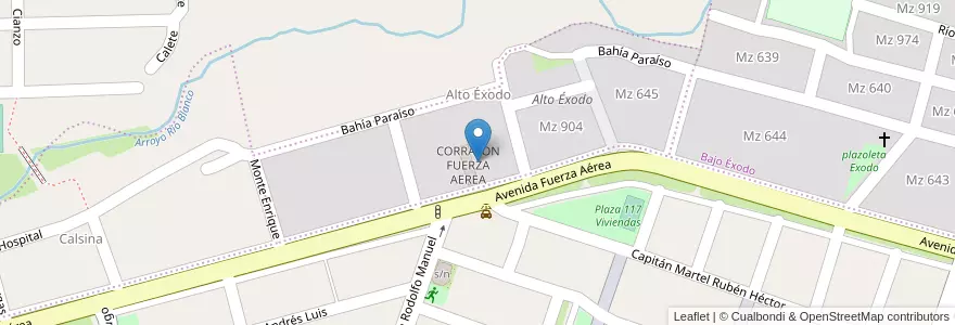 Mapa de ubicacion de AC MADERAS en アルゼンチン, フフイ州, Departamento Doctor Manuel Belgrano, Municipio De San Salvador De Jujuy, Alto Comedero.