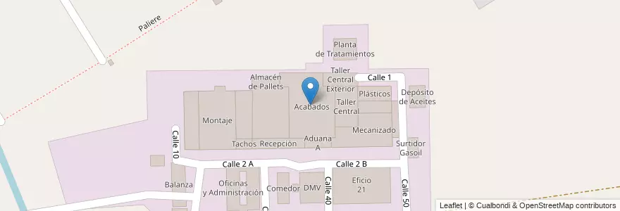 Mapa de ubicacion de Acabados en Arjantin, Buenos Aires, Partido Del Pilar, Villa Rosa.