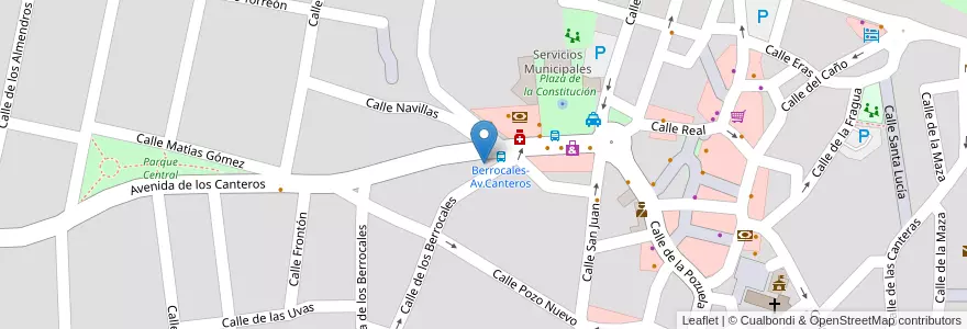 Mapa de ubicacion de Academia Phi en Испания, Мадрид, Мадрид, Cuenca Del Guadarrama, Alpedrete.