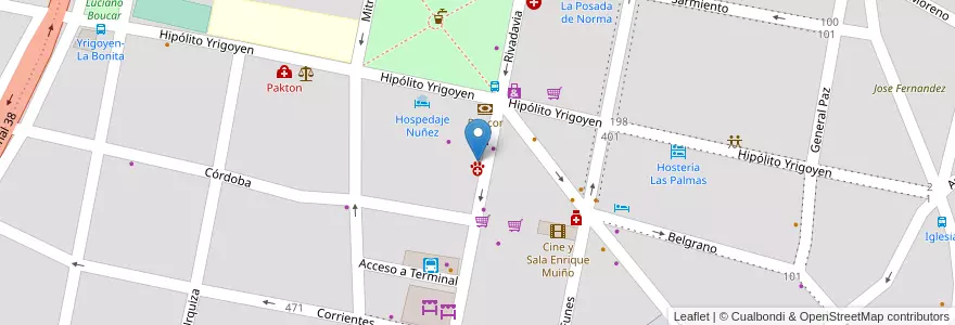 Mapa de ubicacion de Aceto en آرژانتین, Córdoba, Departamento Punilla, Pedanía Dolores, Municipio De Capilla Del Monte, Capilla Del Monte.