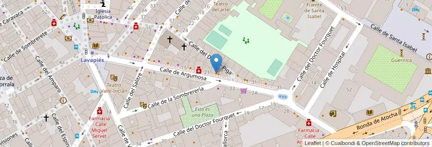 Mapa de ubicacion de Achuri en Spagna, Comunidad De Madrid, Comunidad De Madrid, Área Metropolitana De Madrid Y Corredor Del Henares, Madrid.