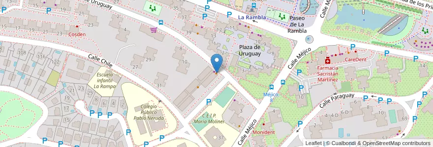 Mapa de ubicacion de Acuario en Sepanyol, Comunidad De Madrid, Comunidad De Madrid, Área Metropolitana De Madrid Y Corredor Del Henares, Coslada.