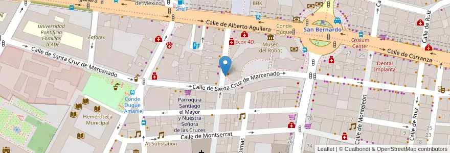 Mapa de ubicacion de ACUERDO, CALLE, DEL,34 en Spain, Community Of Madrid, Community Of Madrid, Área Metropolitana De Madrid Y Corredor Del Henares, Madrid.