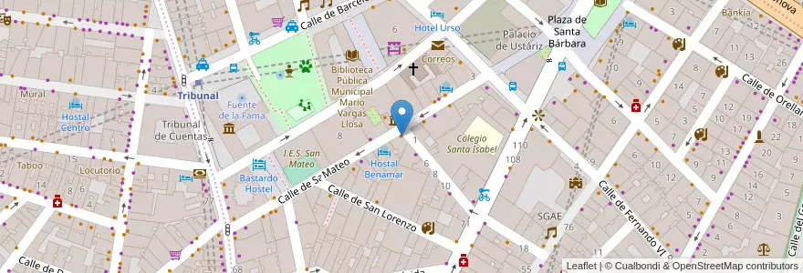 Mapa de ubicacion de Adam en スペイン, マドリード州, Comunidad De Madrid, Área Metropolitana De Madrid Y Corredor Del Henares, Madrid.