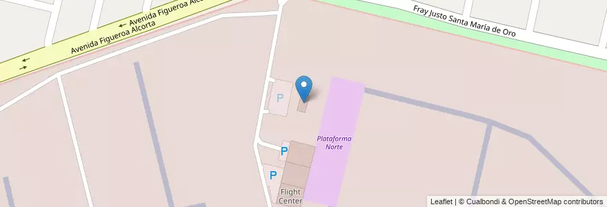 Mapa de ubicacion de Aerodromo Civil Moron en Argentinië, Buenos Aires, Partido De Morón, Castelar.