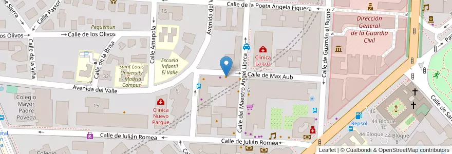 Mapa de ubicacion de After Nine en スペイン, マドリード州, Comunidad De Madrid, Área Metropolitana De Madrid Y Corredor Del Henares, Madrid.