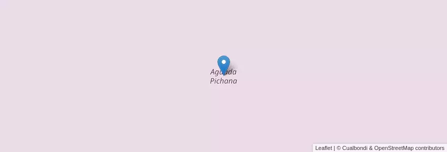 Mapa de ubicacion de Aguada Pichana en الأرجنتين, تشيلي, نيوكوين, Departamento Añelo.