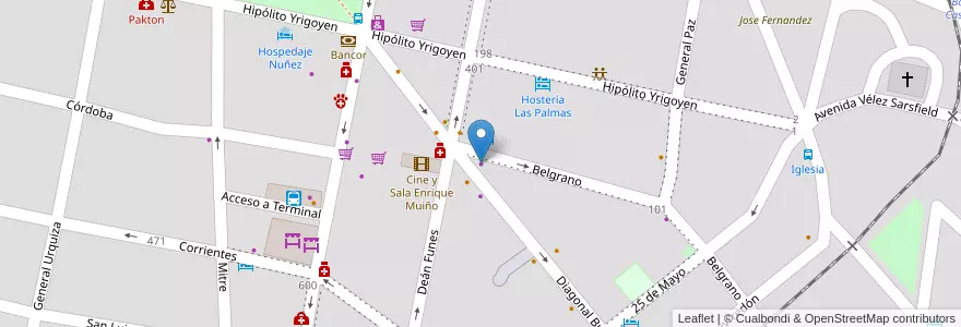 Mapa de ubicacion de Aguado Hogar en Argentinië, Córdoba, Departamento Punilla, Pedanía Dolores, Municipio De Capilla Del Monte, Capilla Del Monte.