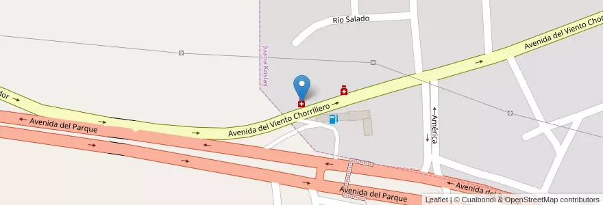 Mapa de ubicacion de Aimar en 아르헨티나, San Luis, Juan Martín De Pueyrredón, Municipio De Juana Koslay.