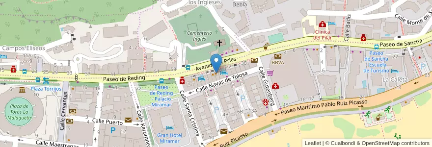 Mapa de ubicacion de Aire Gastrobar y Restaurante en إسبانيا, أندلوسيا, مالقة, Málaga-Costa Del Sol, مالقة.