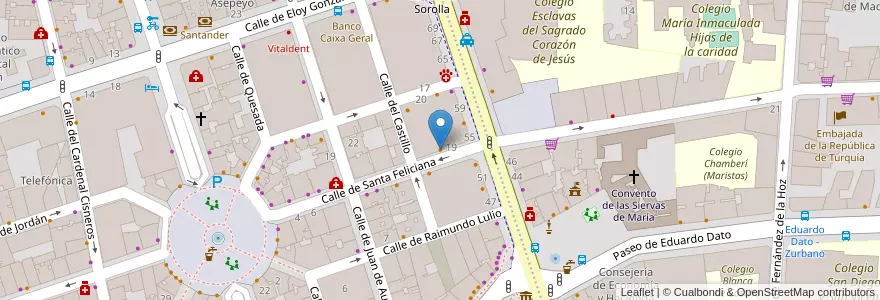 Mapa de ubicacion de Airiños en Spagna, Comunidad De Madrid, Comunidad De Madrid, Área Metropolitana De Madrid Y Corredor Del Henares, Madrid.