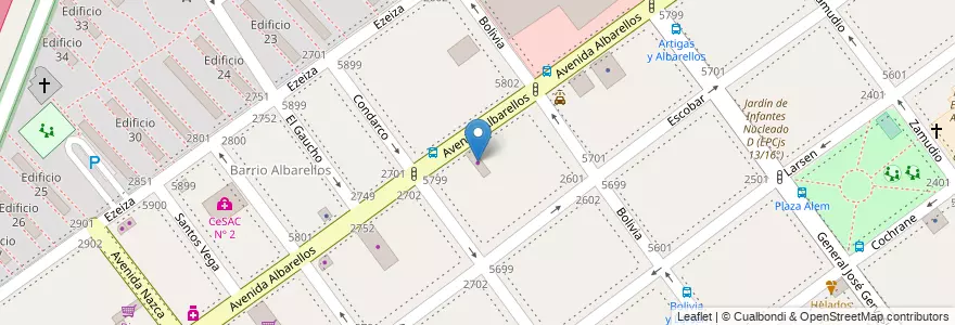 Mapa de ubicacion de aKiMeKeDo, Villa Pueyrredon en آرژانتین, Ciudad Autónoma De Buenos Aires, Comuna 12, Buenos Aires.